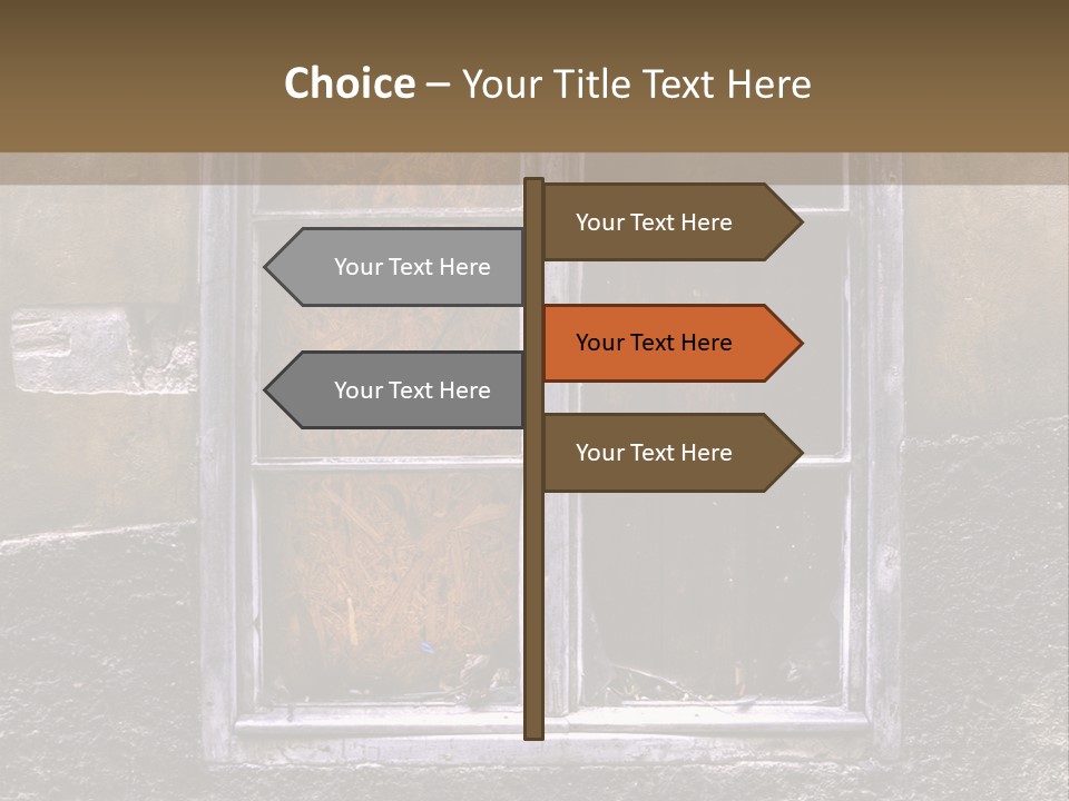 Corner Closed Traditional PowerPoint Template