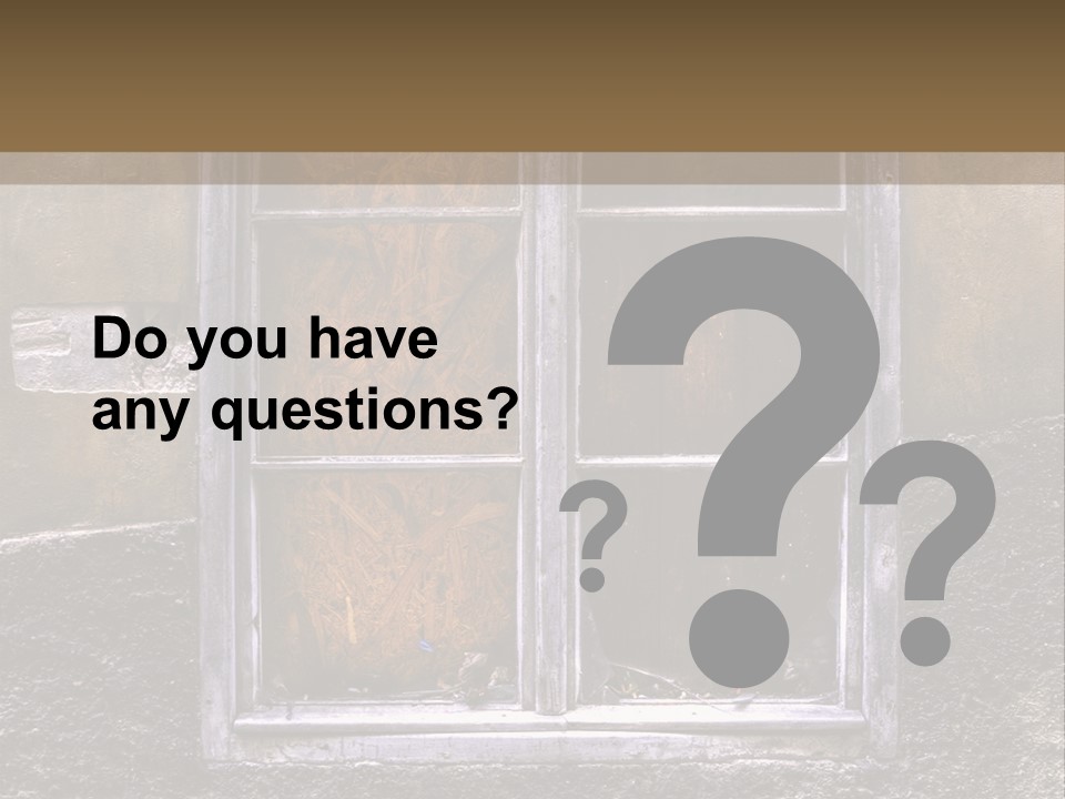 Corner Closed Traditional PowerPoint Template