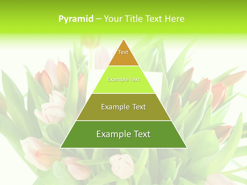 Flower Blooming Green PowerPoint Template