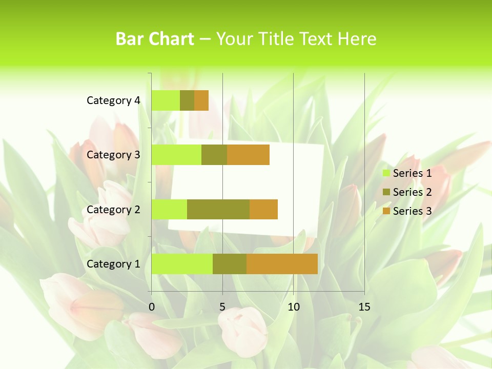 Flower Blooming Green PowerPoint Template