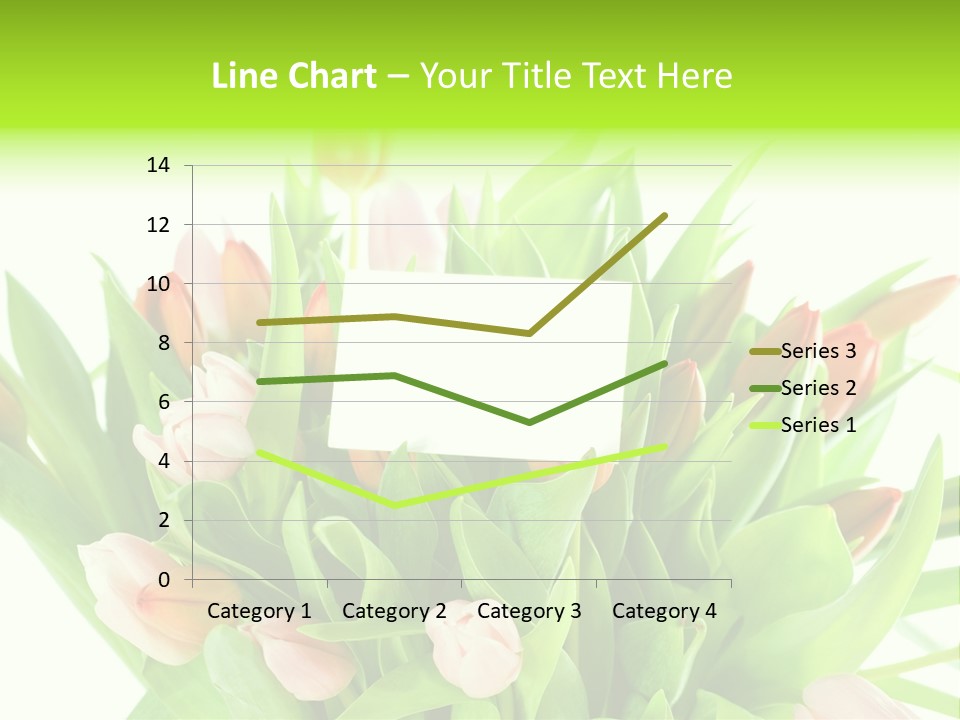 Flower Blooming Green PowerPoint Template