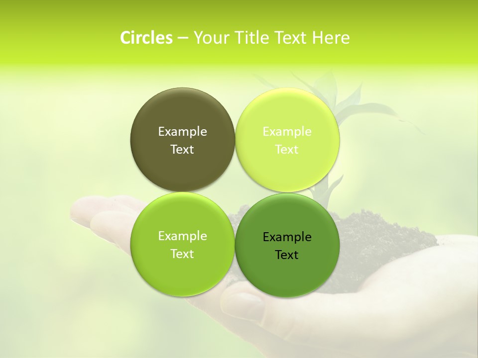 Conceptual Grower Grow PowerPoint Template