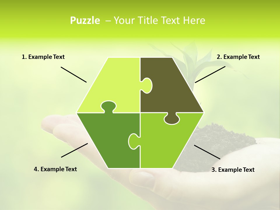 Conceptual Grower Grow PowerPoint Template