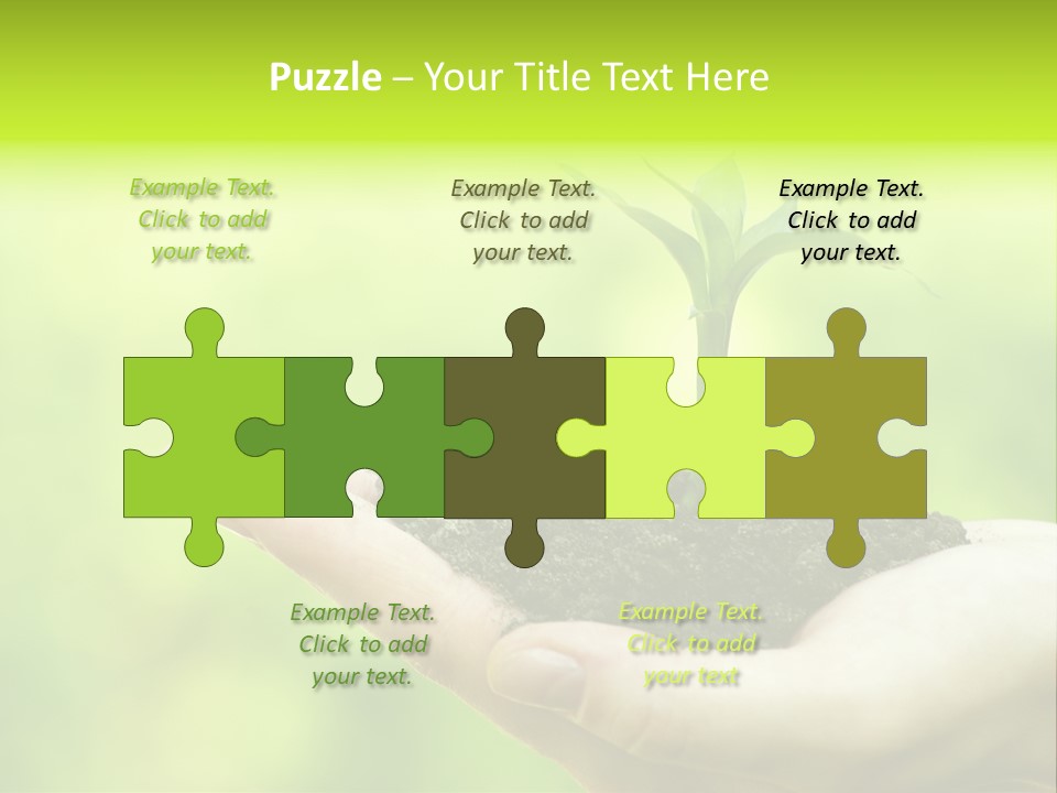 Conceptual Grower Grow PowerPoint Template