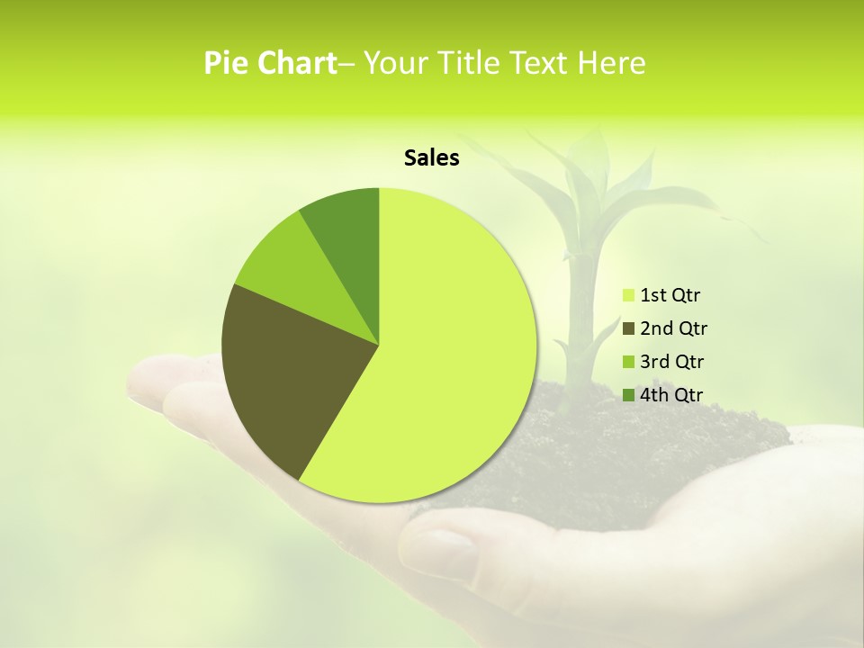Conceptual Grower Grow PowerPoint Template
