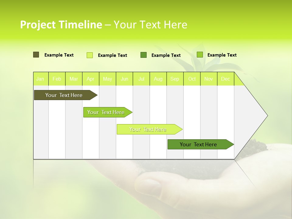 Conceptual Grower Grow PowerPoint Template