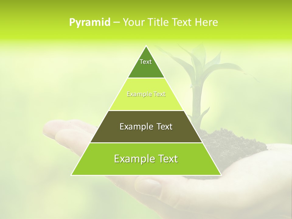 Conceptual Grower Grow PowerPoint Template