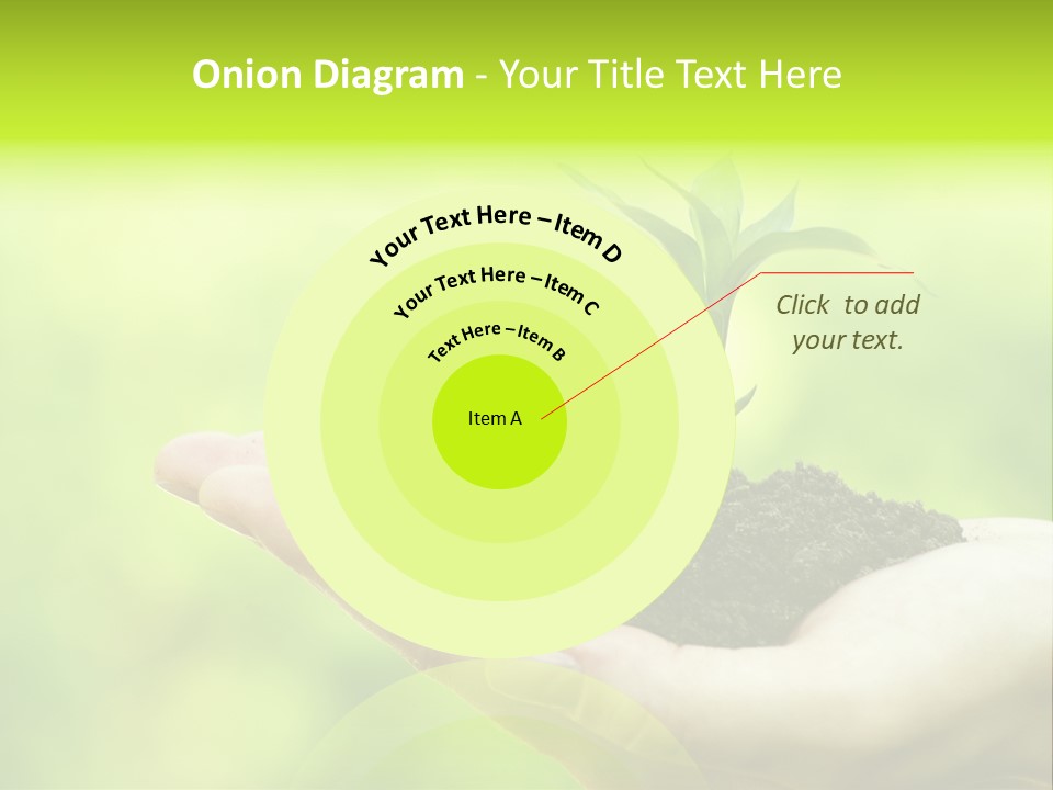 Conceptual Grower Grow PowerPoint Template