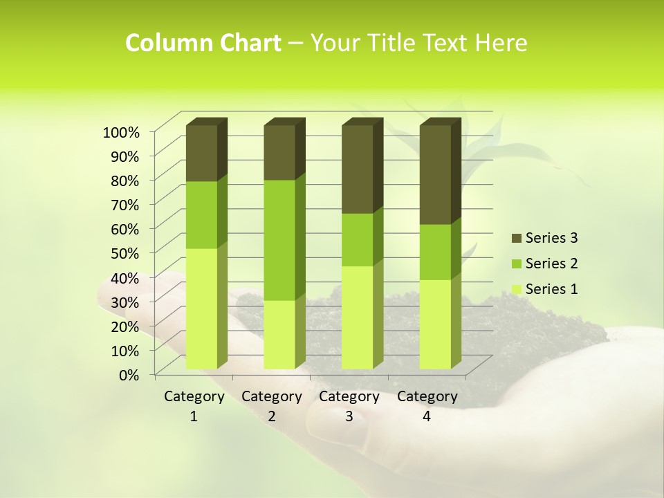 Conceptual Grower Grow PowerPoint Template