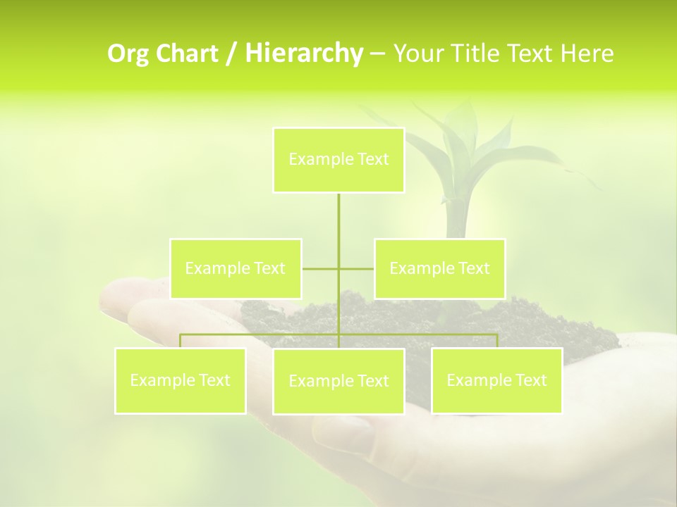 Conceptual Grower Grow PowerPoint Template