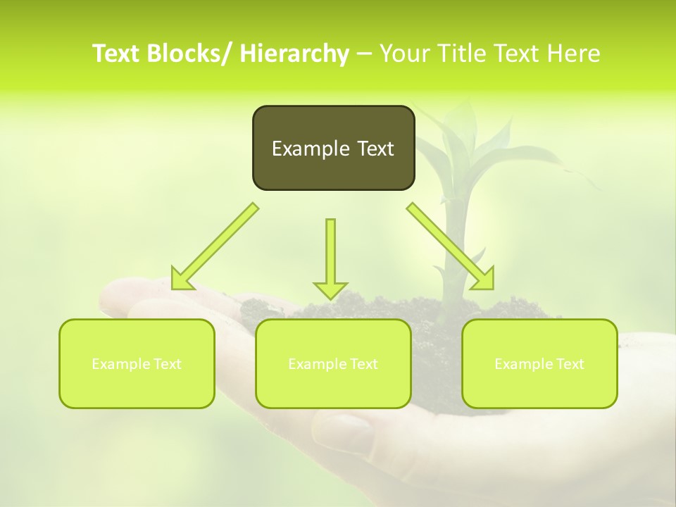 Conceptual Grower Grow PowerPoint Template