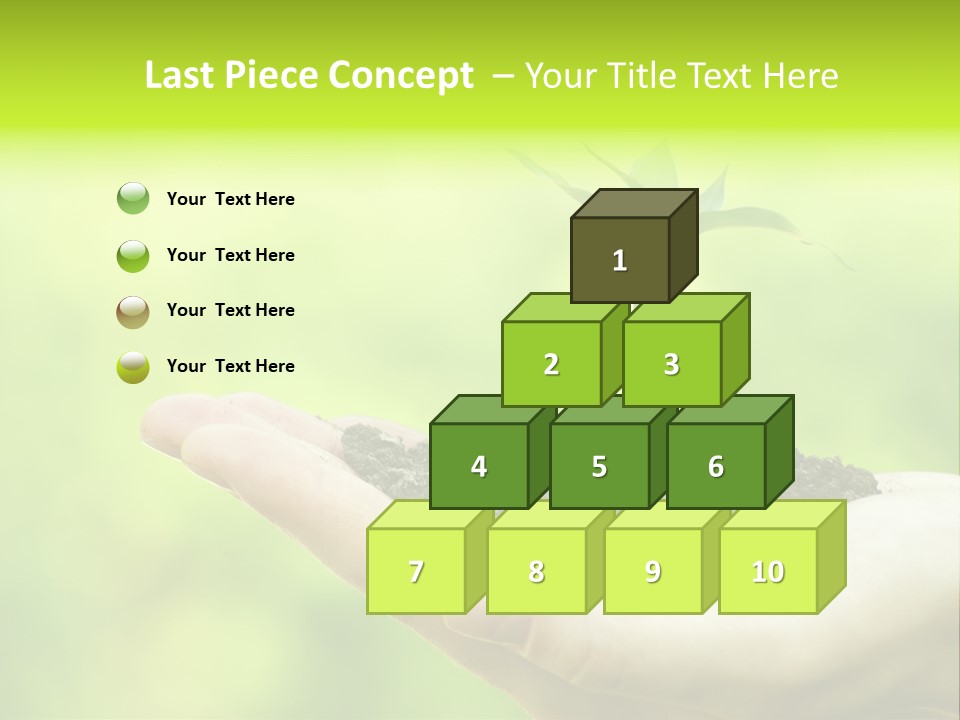Conceptual Grower Grow PowerPoint Template