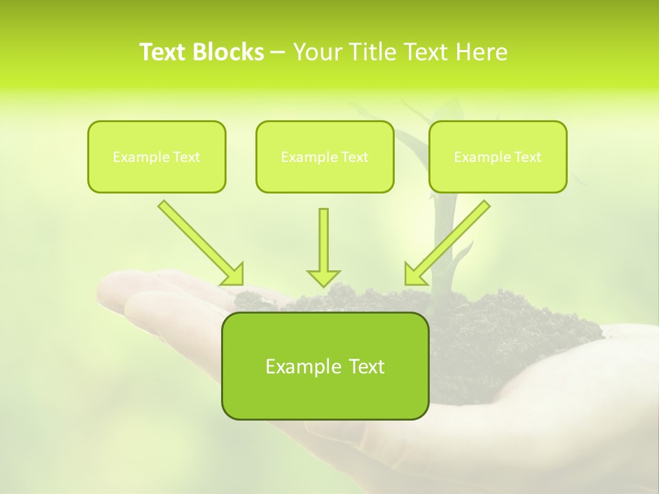 Conceptual Grower Grow PowerPoint Template