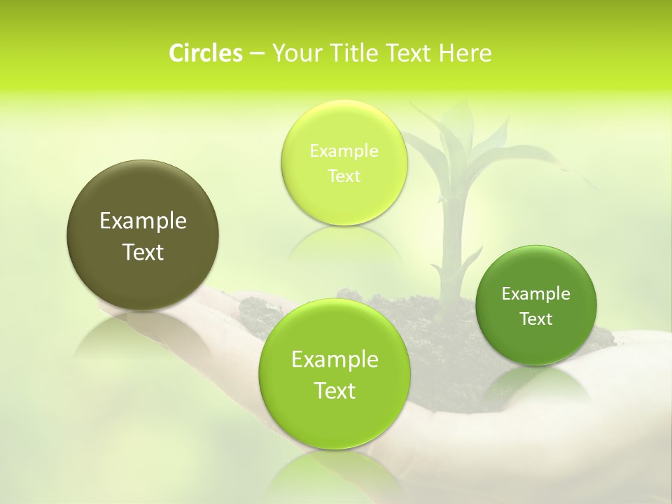 Conceptual Grower Grow PowerPoint Template