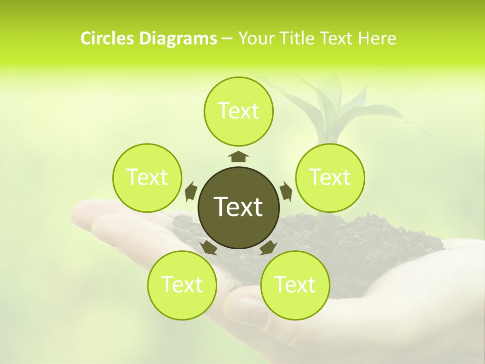 Conceptual Grower Grow PowerPoint Template