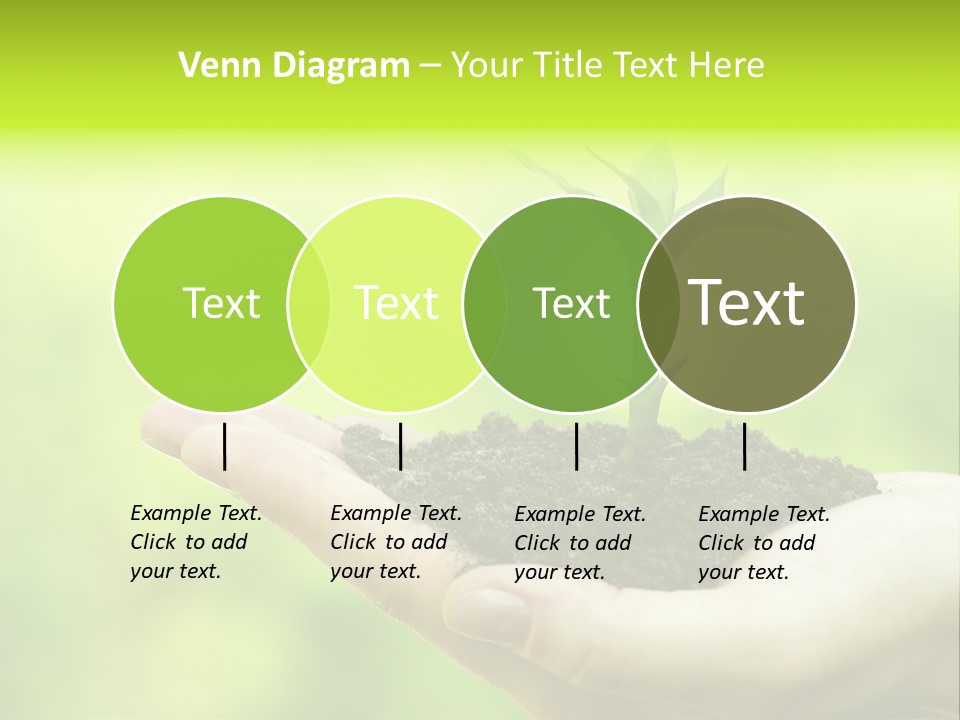 Conceptual Grower Grow PowerPoint Template