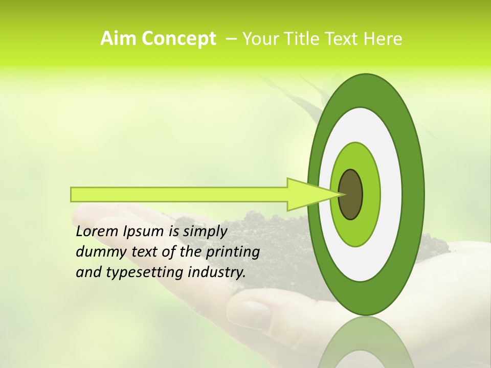 Conceptual Grower Grow PowerPoint Template