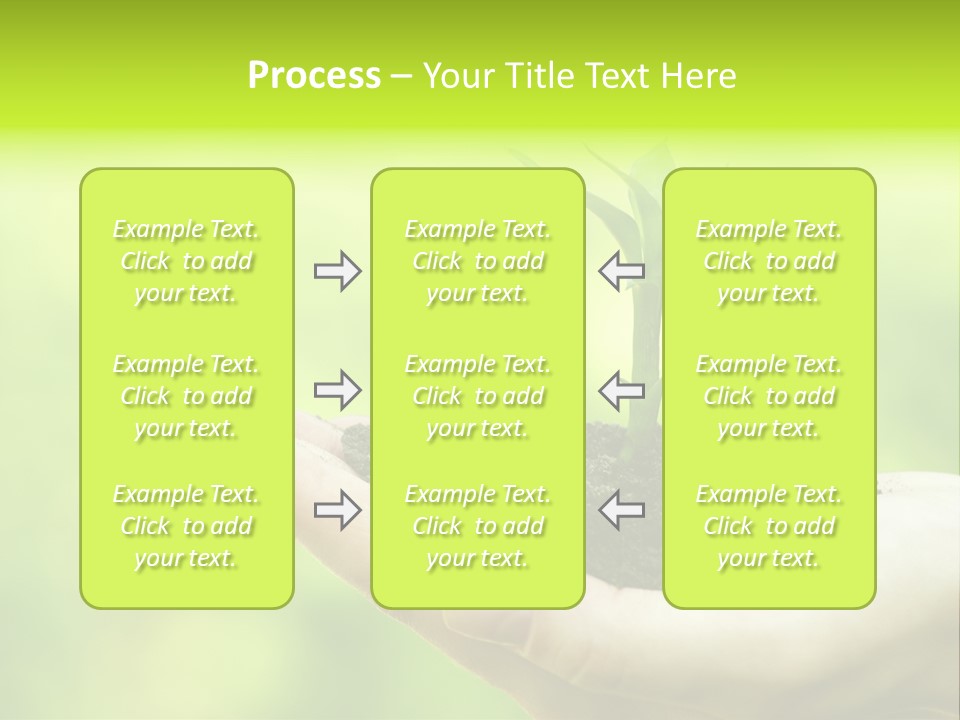 Conceptual Grower Grow PowerPoint Template