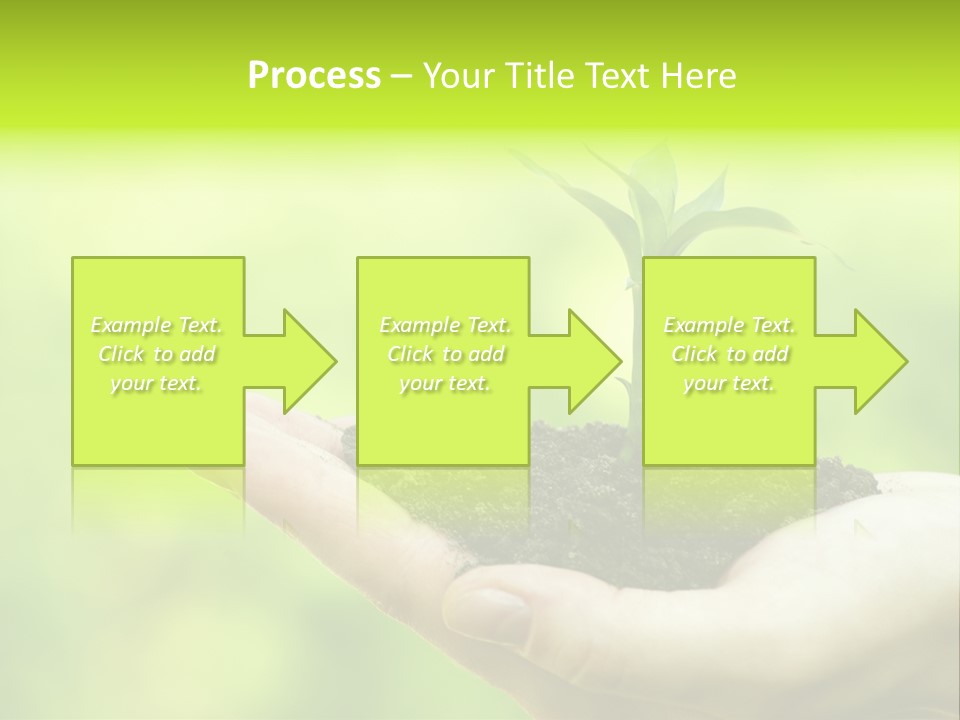 Conceptual Grower Grow PowerPoint Template