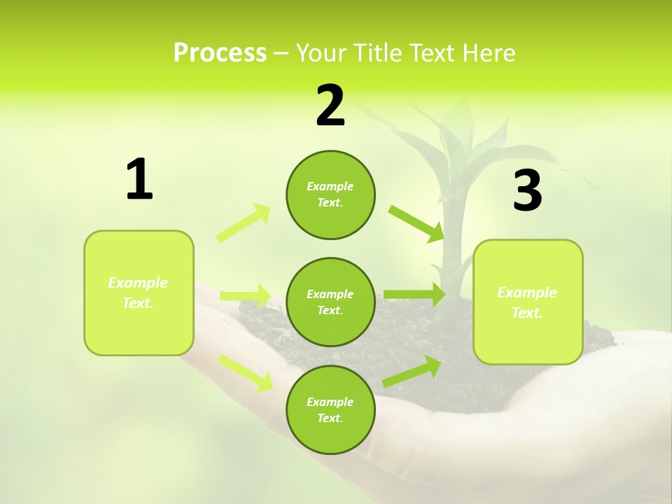 Conceptual Grower Grow PowerPoint Template