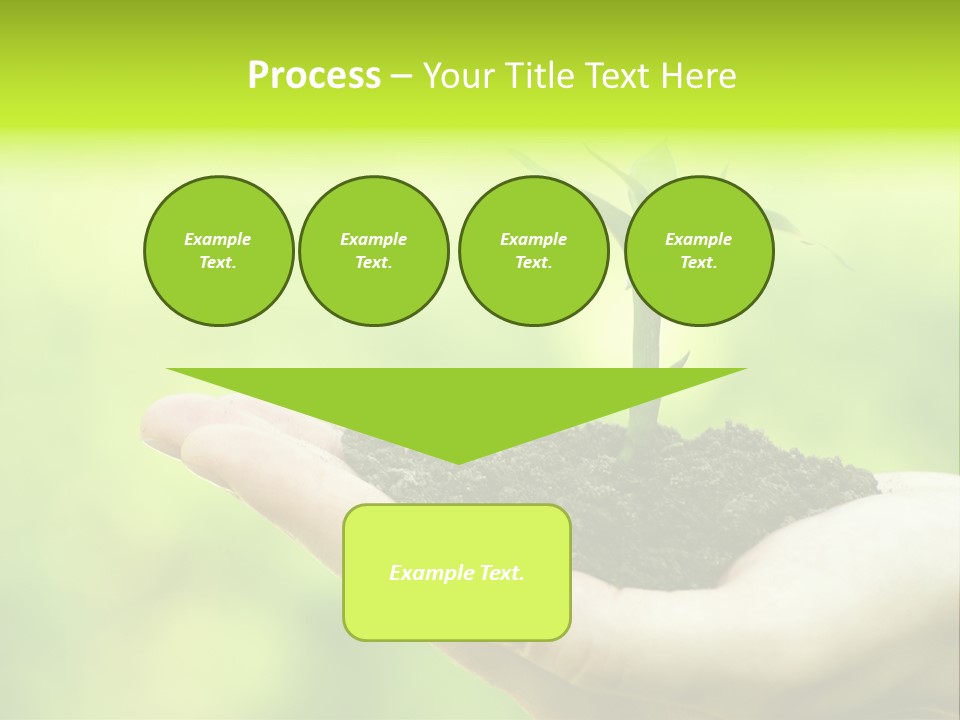 Conceptual Grower Grow PowerPoint Template