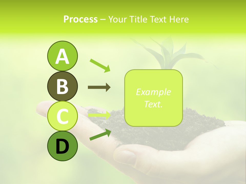Conceptual Grower Grow PowerPoint Template