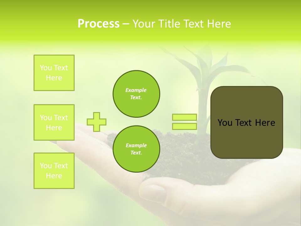 Conceptual Grower Grow PowerPoint Template