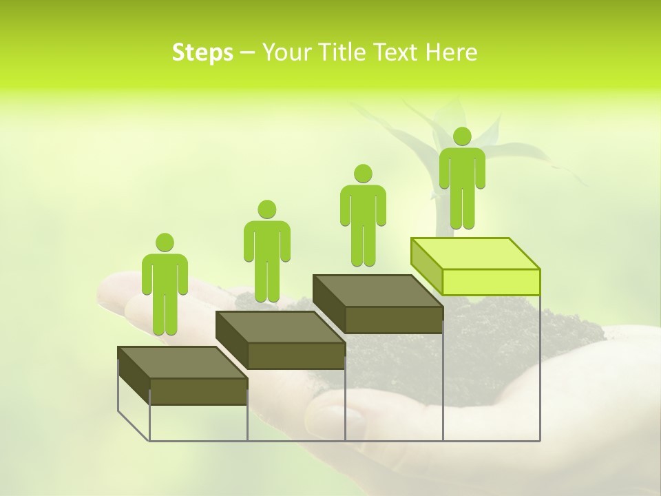 Conceptual Grower Grow PowerPoint Template