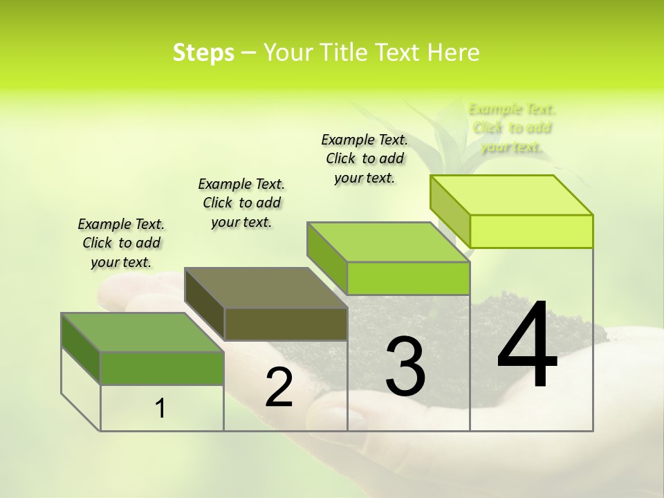 Conceptual Grower Grow PowerPoint Template