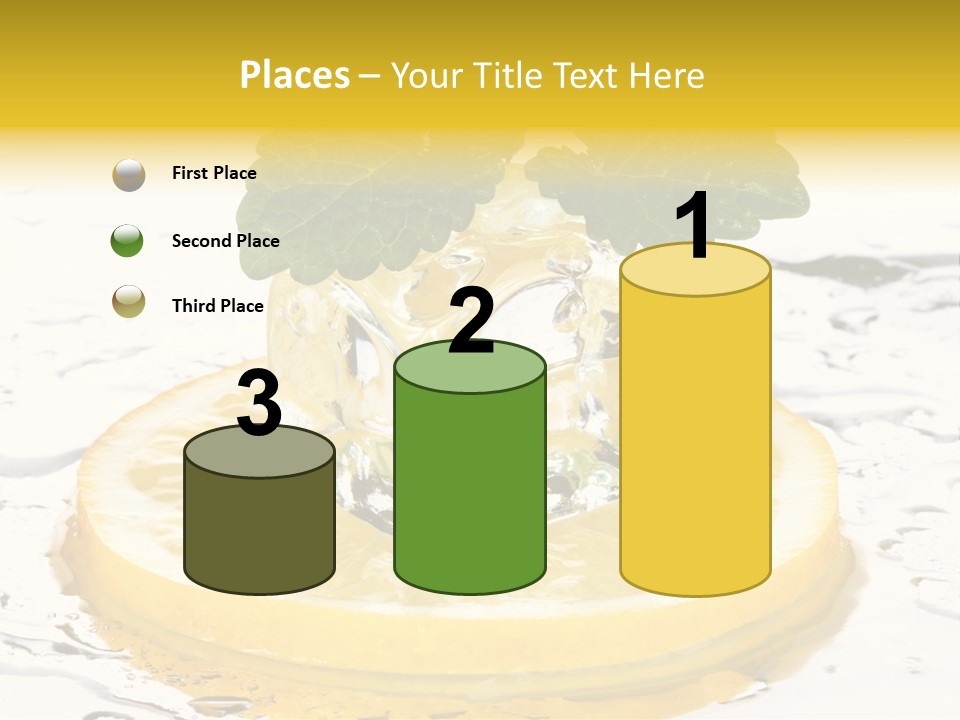 Citrus Cold Tropical PowerPoint Template