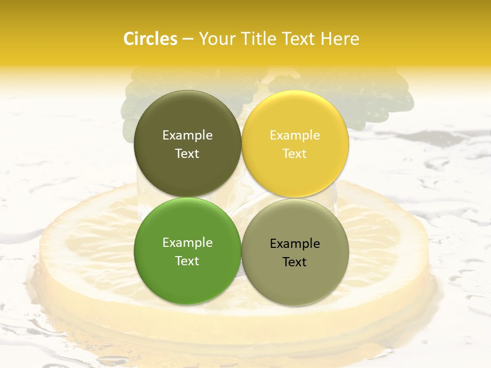 Citrus Cold Tropical PowerPoint Template