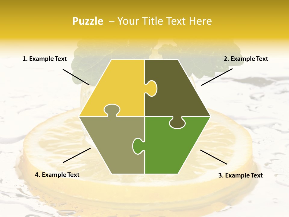 Citrus Cold Tropical PowerPoint Template