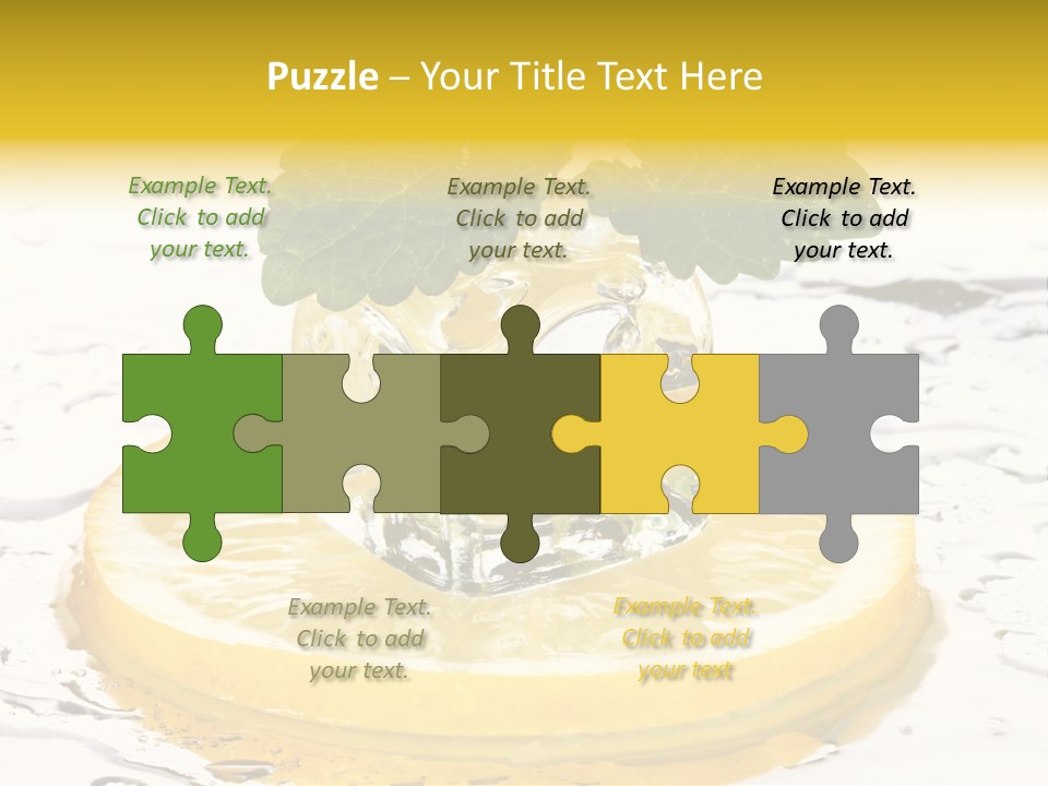 Citrus Cold Tropical PowerPoint Template