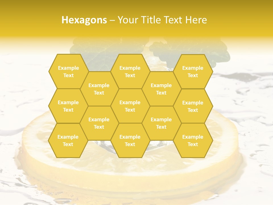Citrus Cold Tropical PowerPoint Template