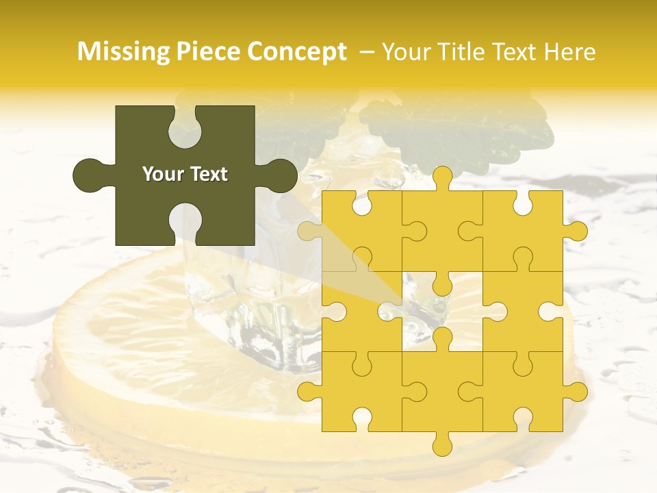 Citrus Cold Tropical PowerPoint Template