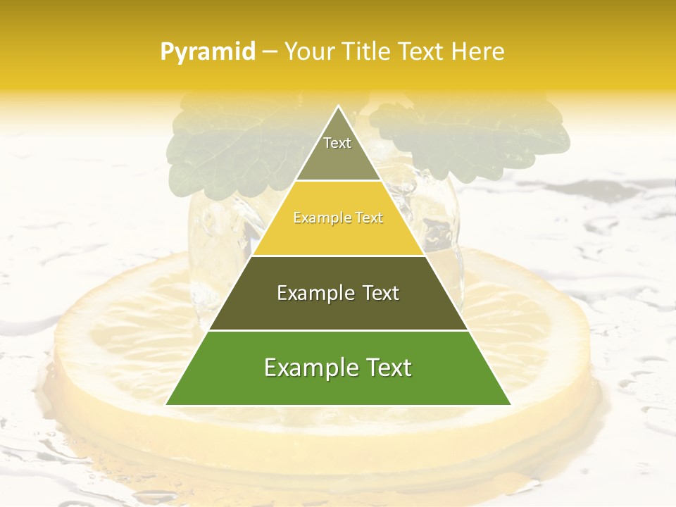 Citrus Cold Tropical PowerPoint Template
