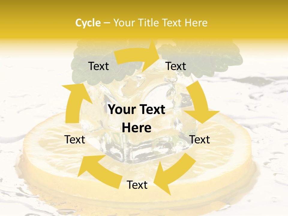 Citrus Cold Tropical PowerPoint Template