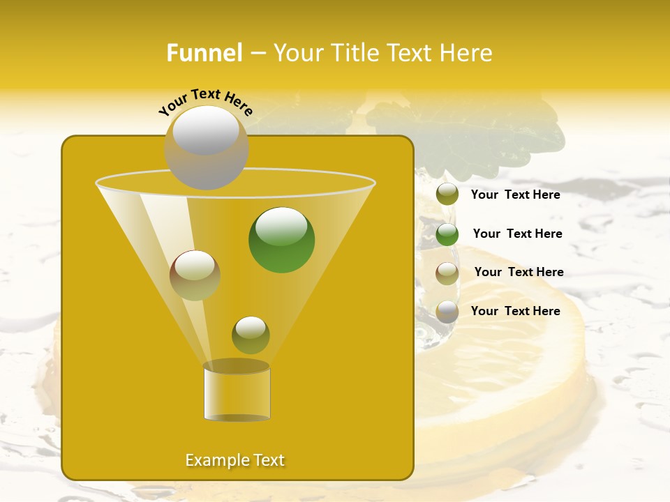 Citrus Cold Tropical PowerPoint Template