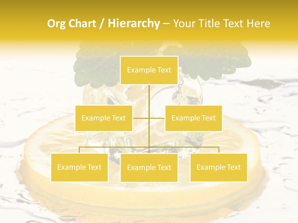 Citrus Cold Tropical PowerPoint Template