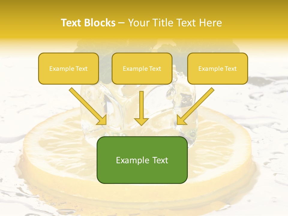 Citrus Cold Tropical PowerPoint Template