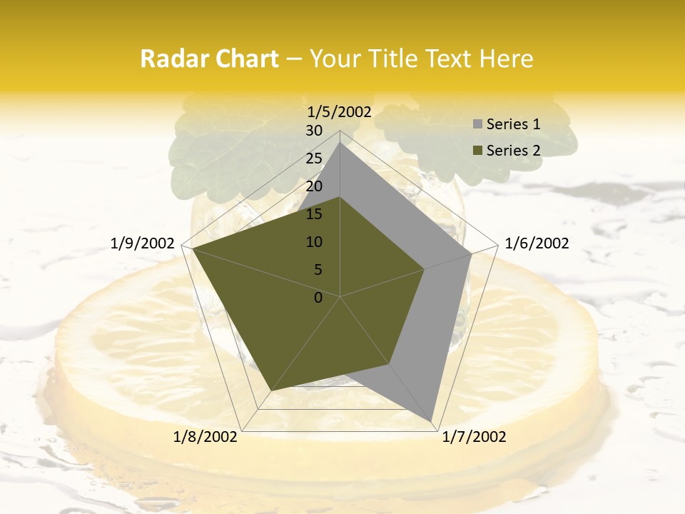 Citrus Cold Tropical PowerPoint Template