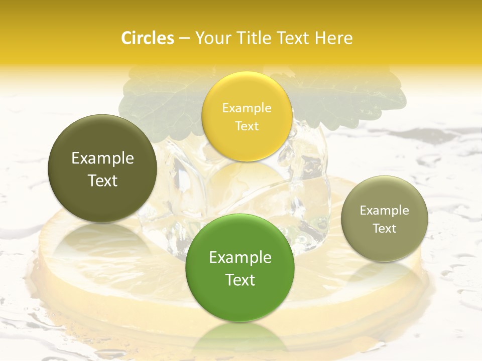 Citrus Cold Tropical PowerPoint Template