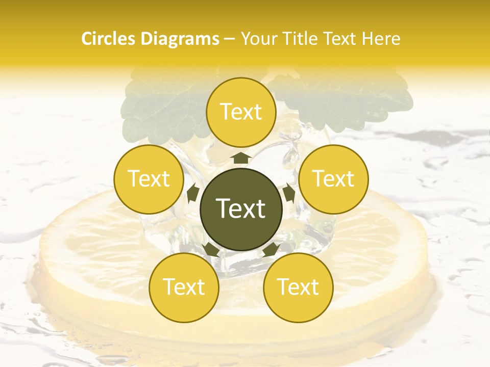 Citrus Cold Tropical PowerPoint Template