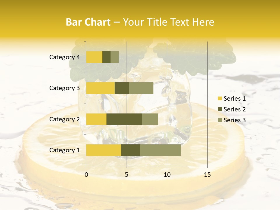 Citrus Cold Tropical PowerPoint Template