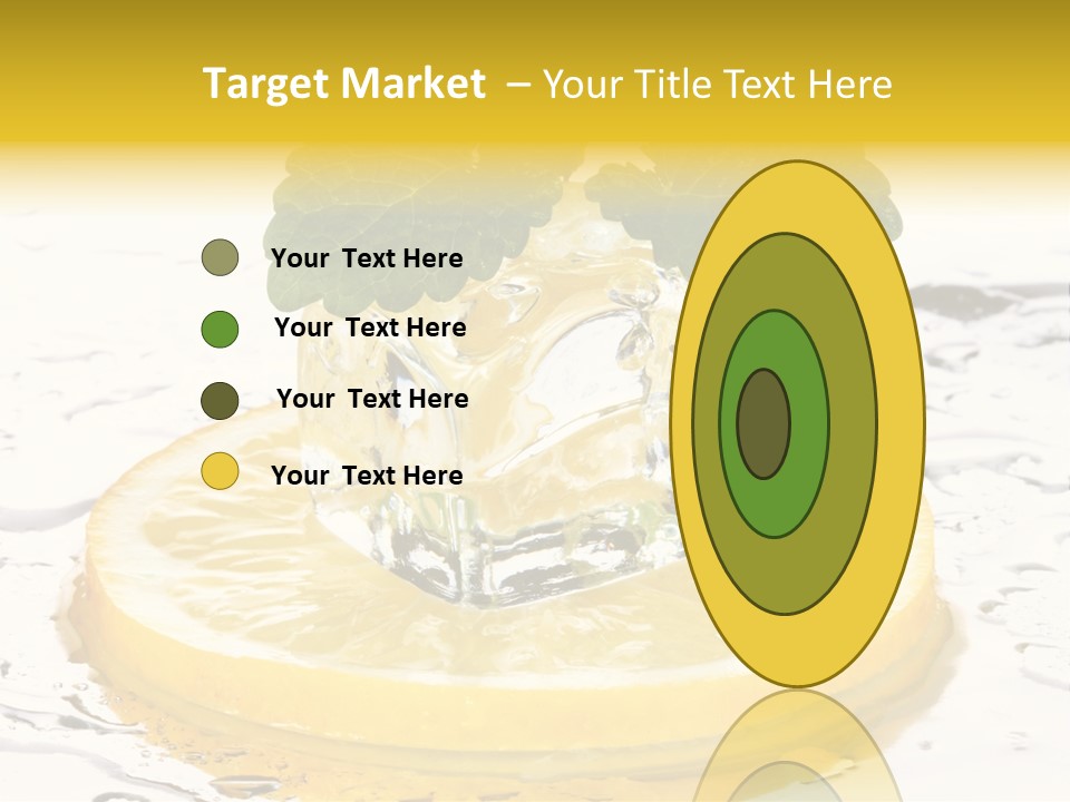 Citrus Cold Tropical PowerPoint Template