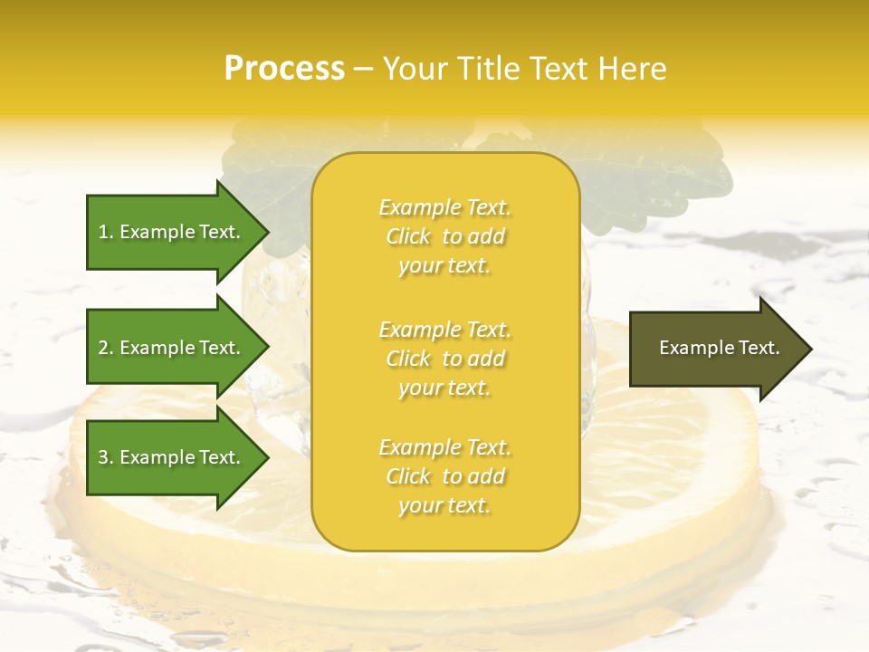 Citrus Cold Tropical PowerPoint Template