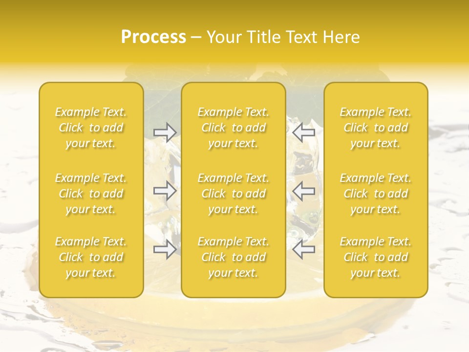 Citrus Cold Tropical PowerPoint Template