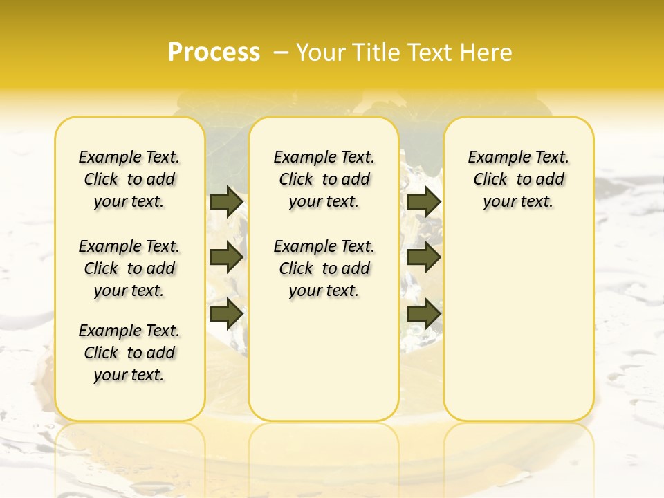 Citrus Cold Tropical PowerPoint Template