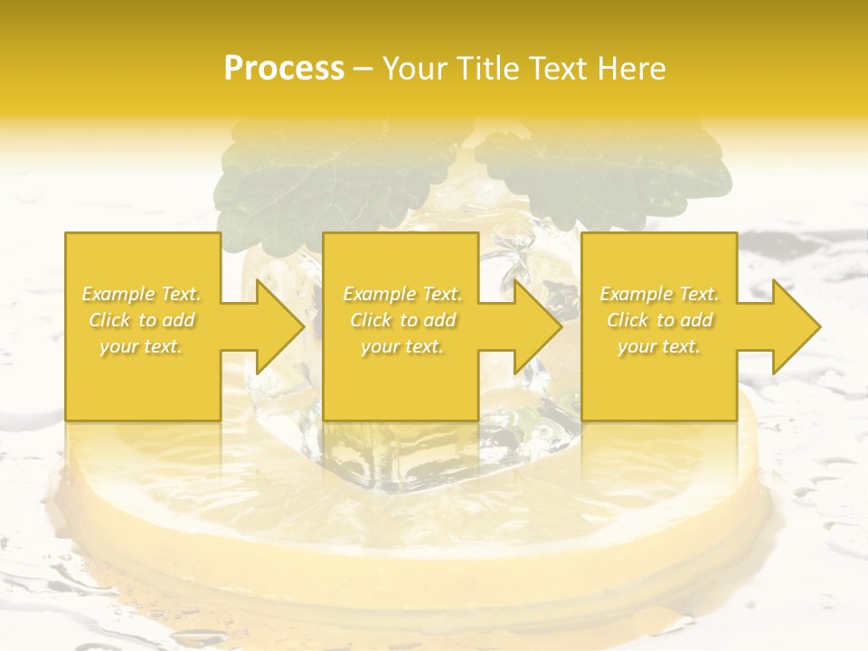 Citrus Cold Tropical PowerPoint Template