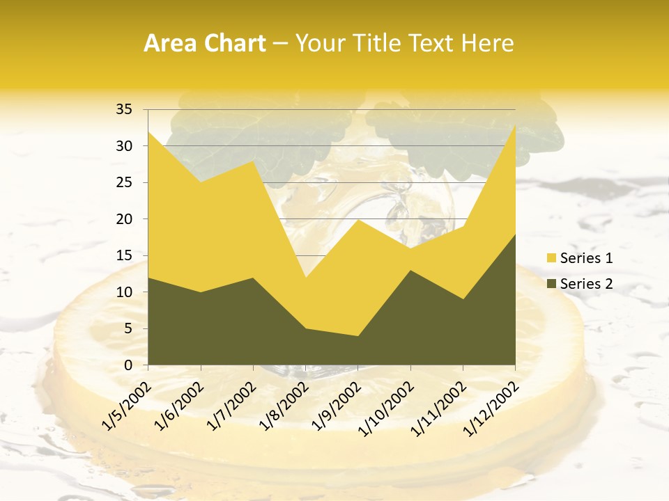 Citrus Cold Tropical PowerPoint Template